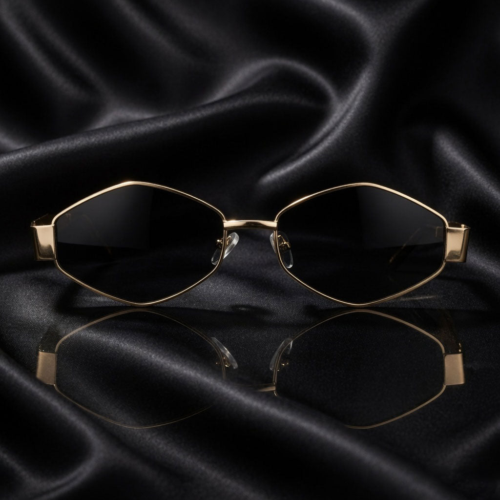 Specsnex x Hexa | Hexagonal Sunglasses | Metal Frame | 100% UV Protection