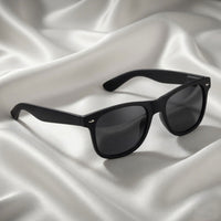 Specsnex x Legacy | Wayfarer Sunglasses | Full Black Rubber Coated TR90 Frame | 100% UV Protection