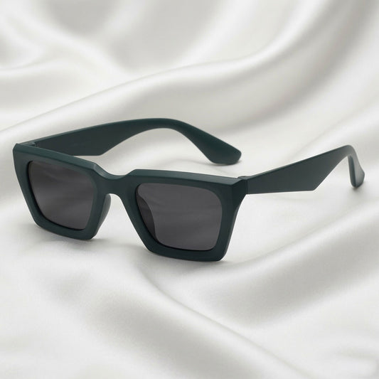 Specsnex x Vector | V-Shaped Sunglasses | Olive TR90 Frame | 100% UV Protection